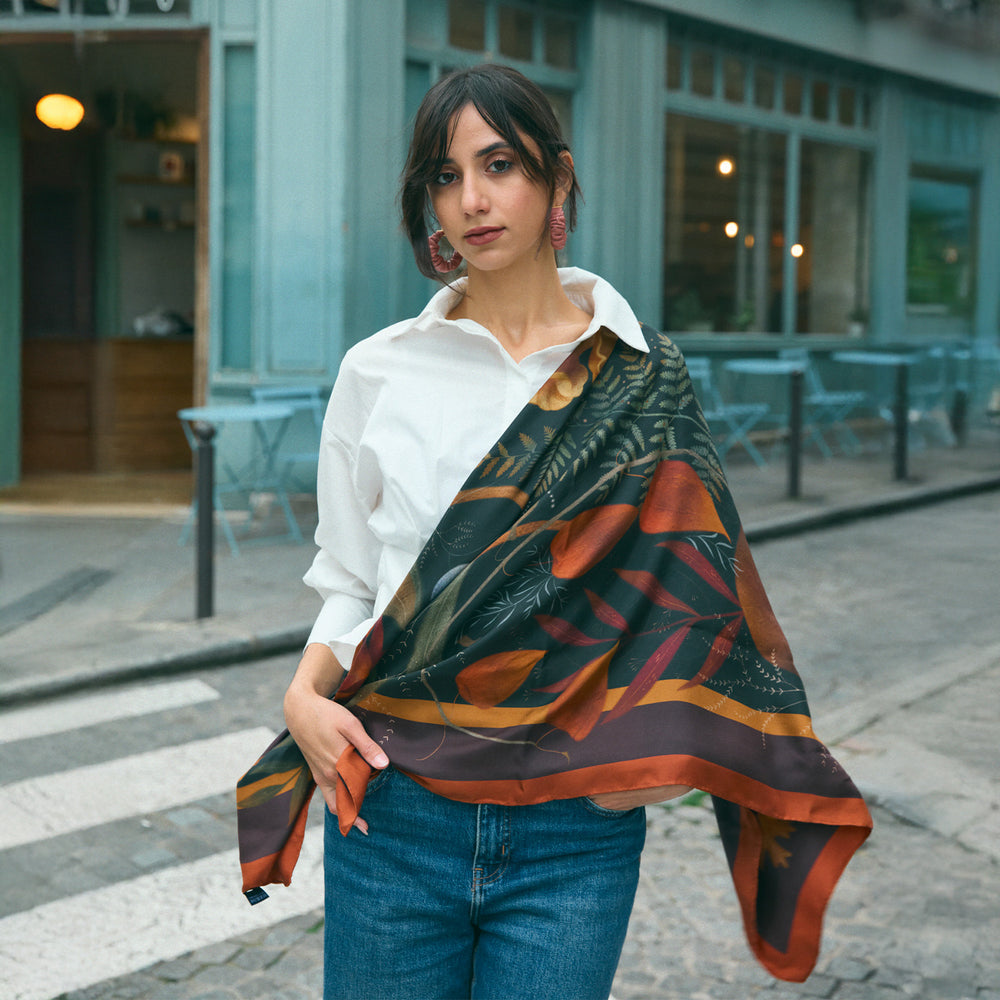 
                      
                        Dark Fox Scarf
                      
                    