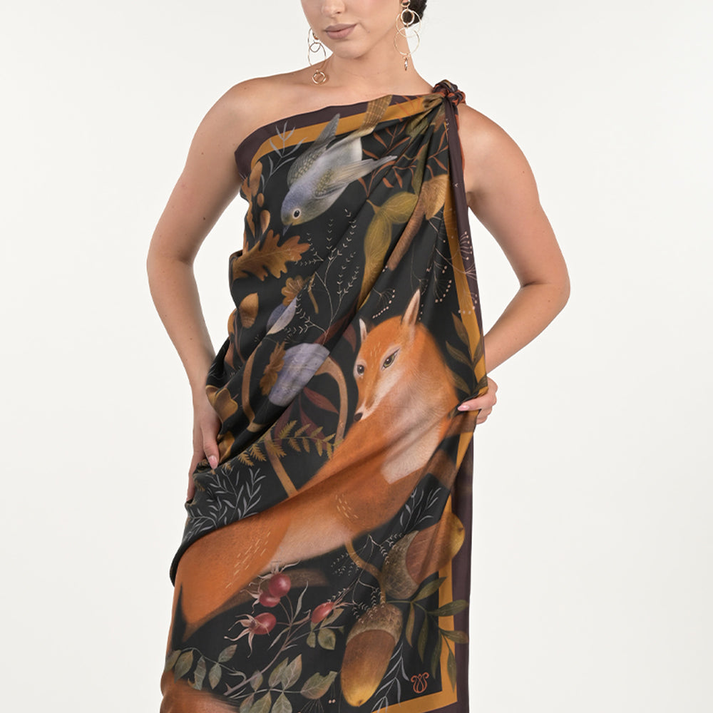 
                      
                        Dark Fox Scarf
                      
                    