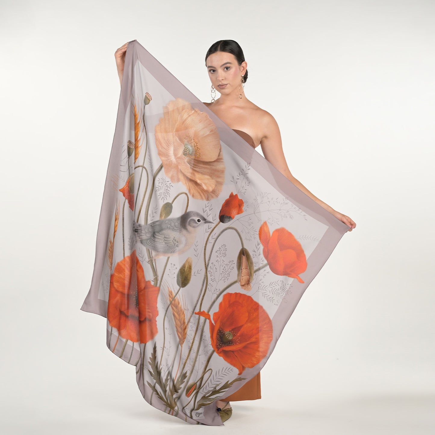 Poppy Scarf