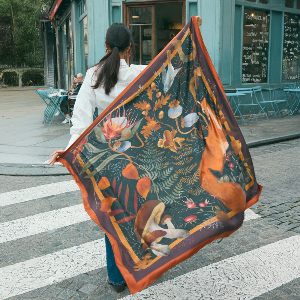 
                      
                        Dark Fox Scarf
                      
                    