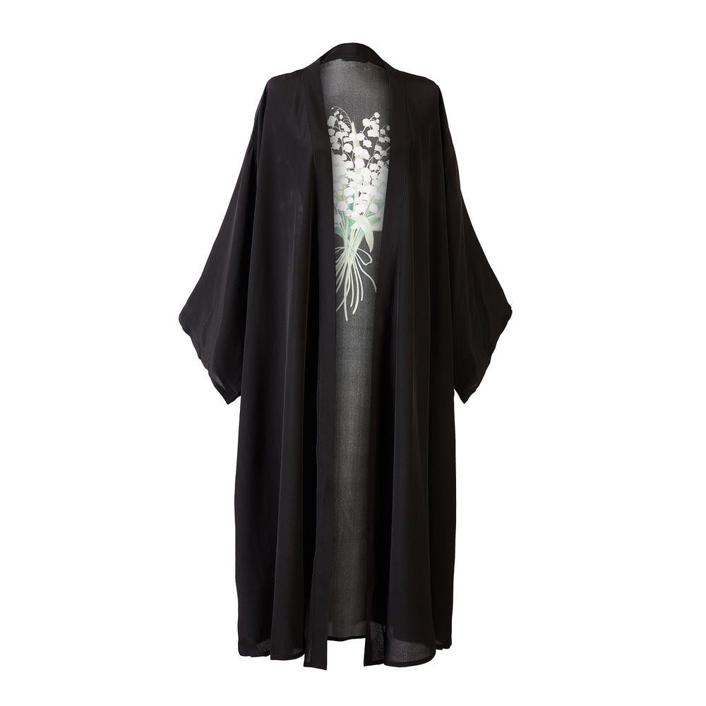 
                      
                        Lily Of The Valley Silk Robe
                      
                    
