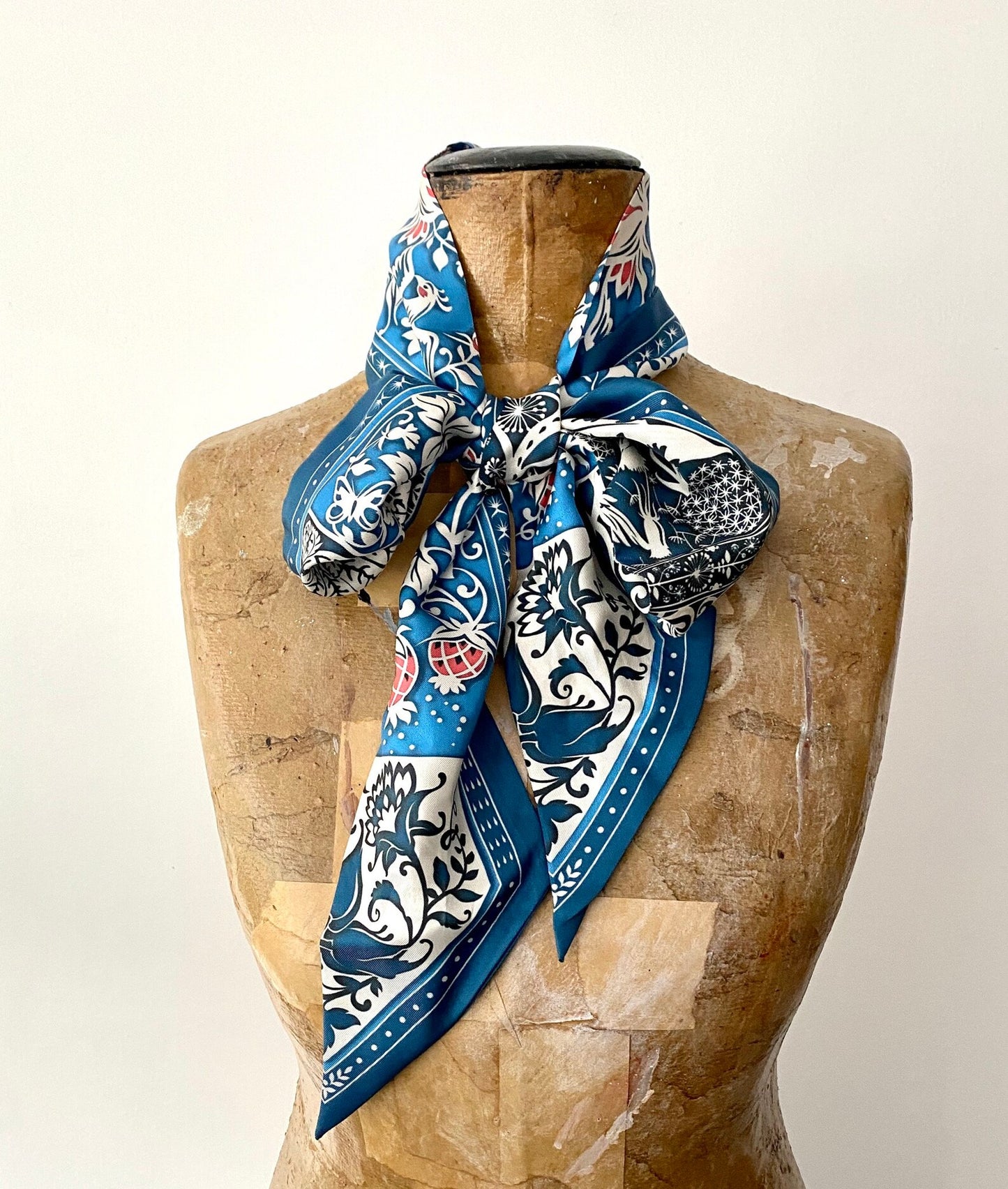 Tree of Life Silk Twill Scarf