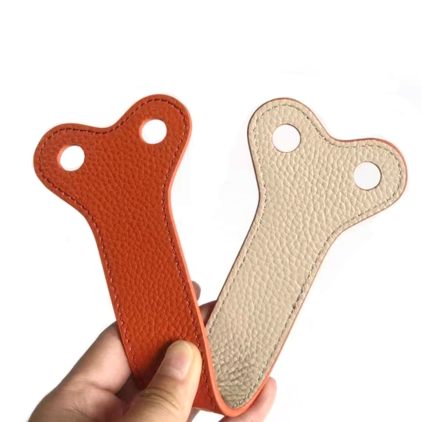 Reversible Leather Scarf Handle